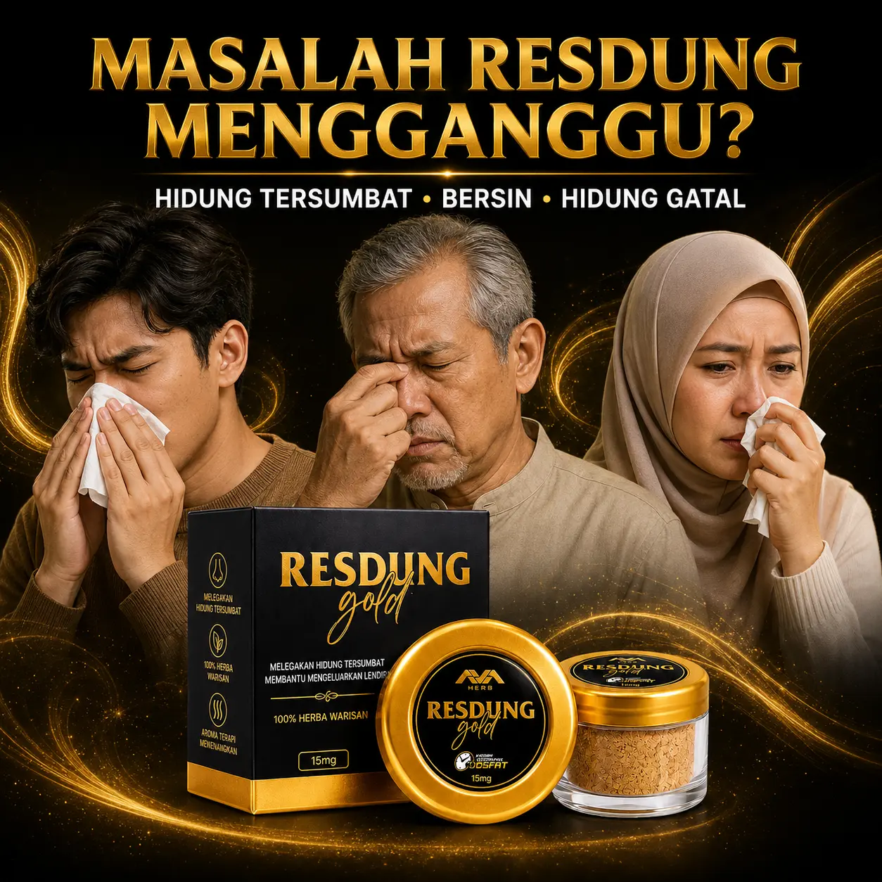 Penerangan Resdung Gold