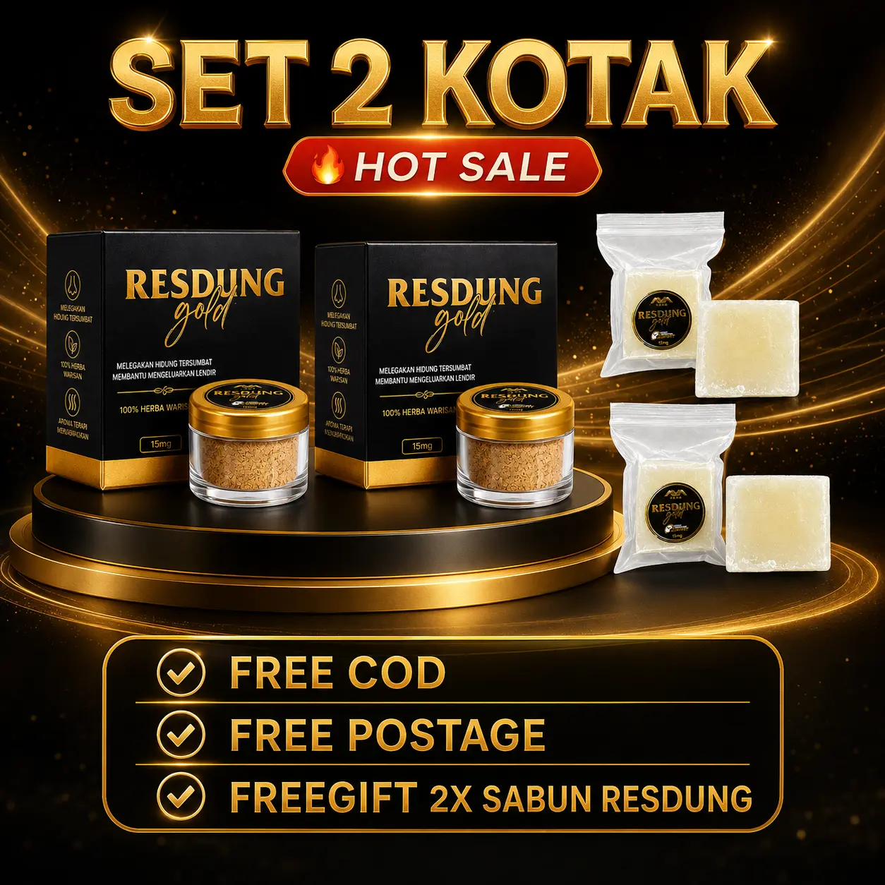 Pakej B Resdung Gold