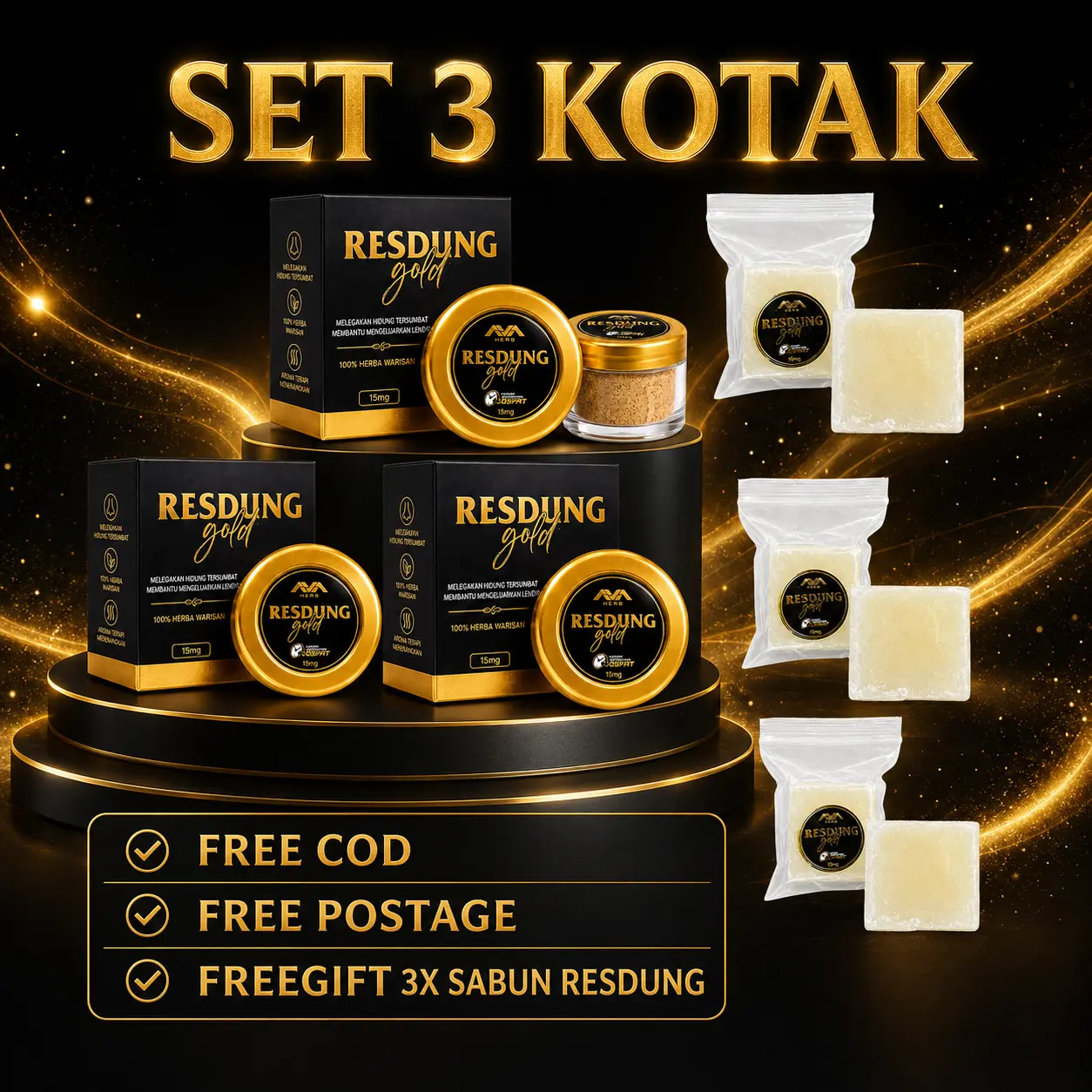 Pakej C Resdung Gold
